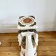Vintage plant holder ceramic elephant