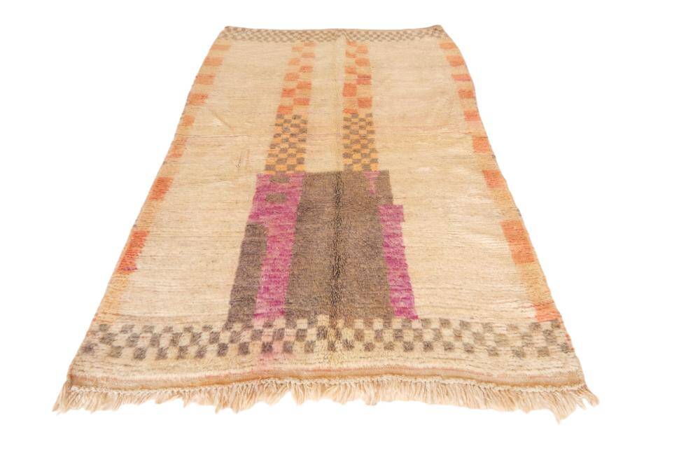 Berber sheep wool rug - 223 x 147 cm
