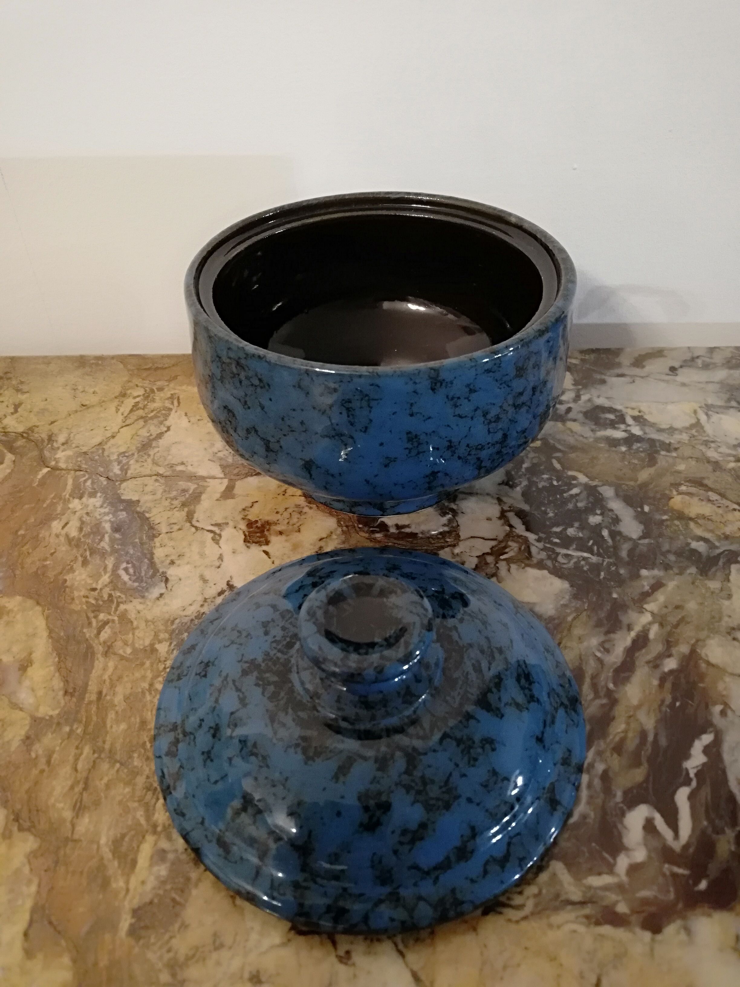 Rhodaceram numbered ceramic pot