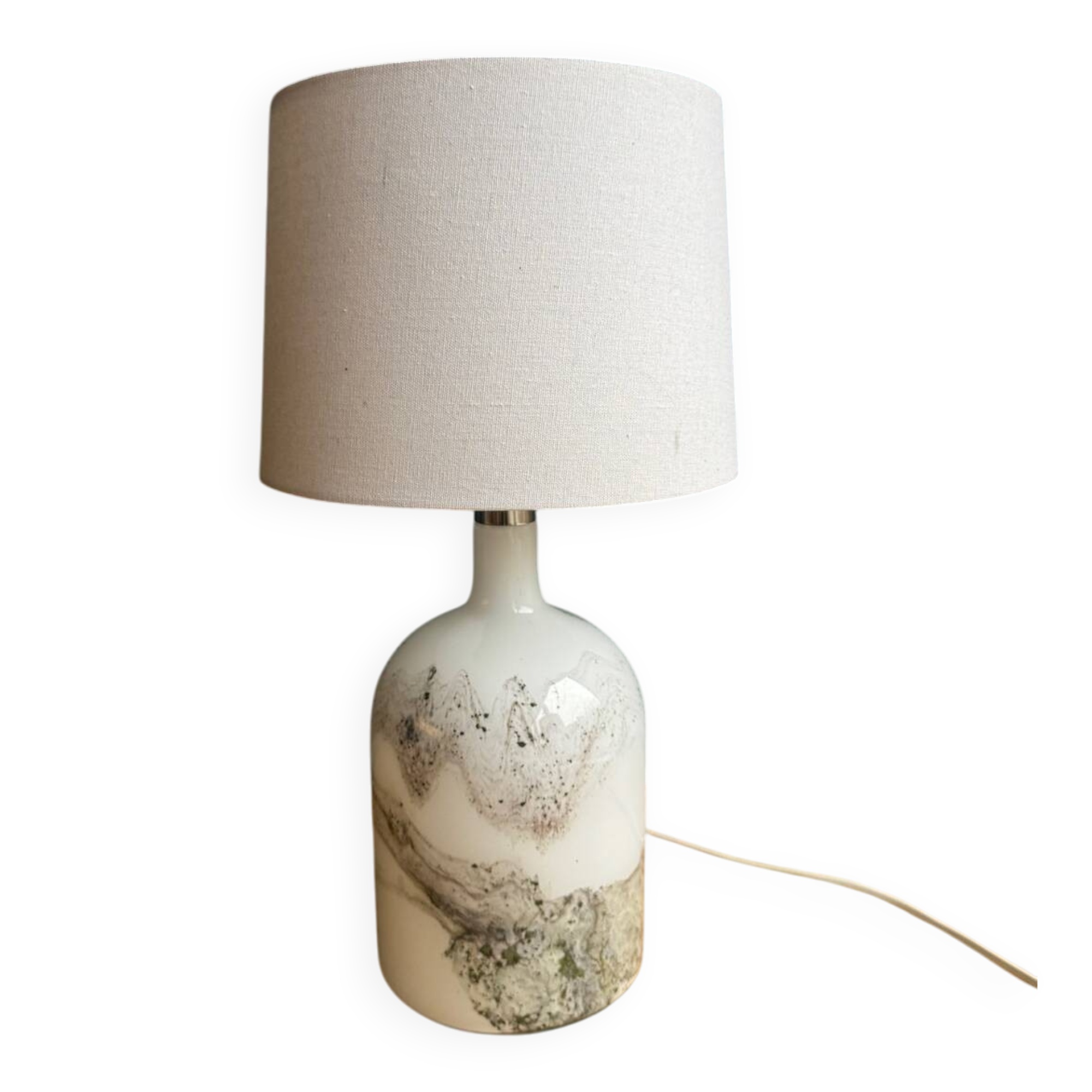 Lampe de table danoise vintage "Symmetric" par Michael Bang pour Holmegaard