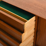 Danish Modern Teak Sideboard by Omann Jun