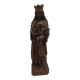 statue of the holy virgin in cast iron