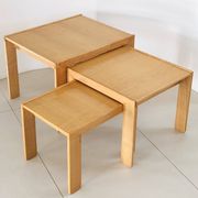 Model 777 ash nesting tables by Afra & Tobia Scarpa for Cassina, Italy 1960s