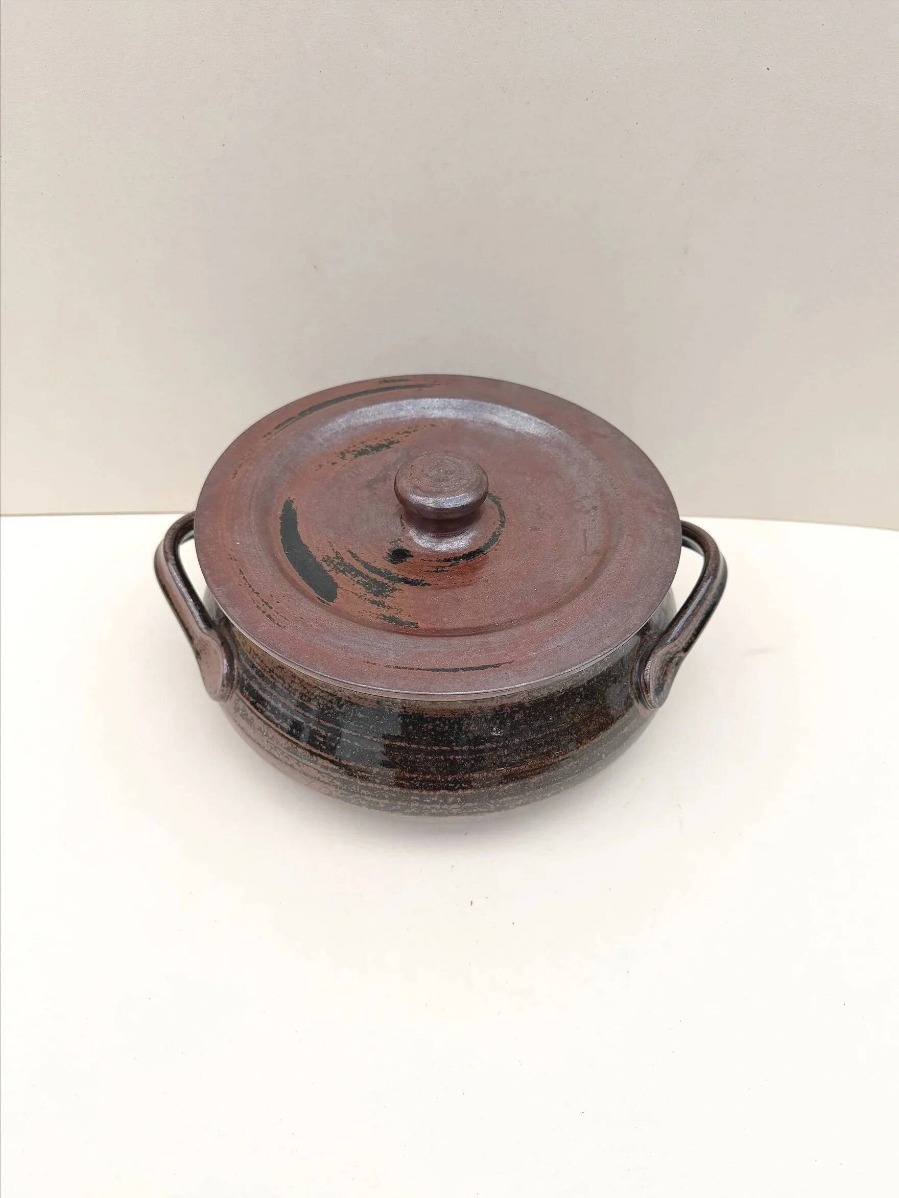 Gabriel HAMM ceramic soup tureen, France 1970