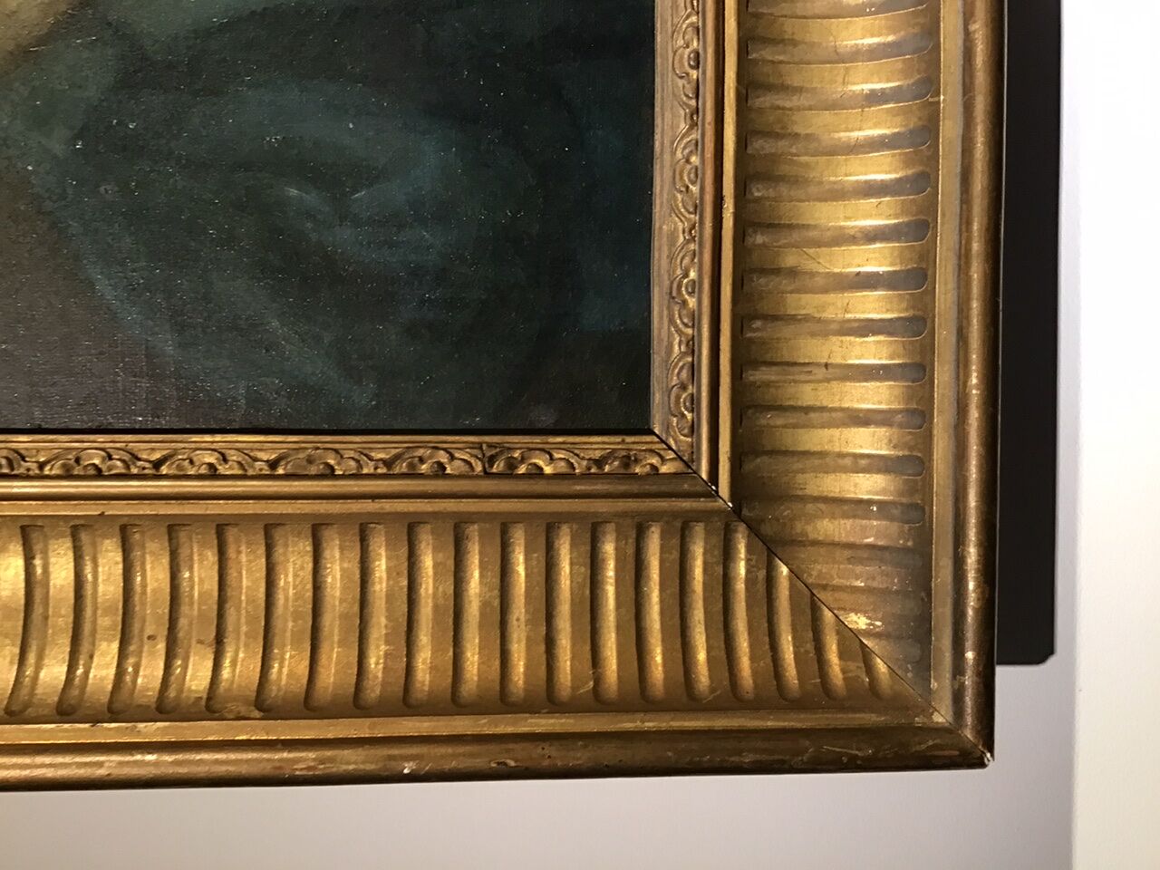 Portrait of a woman with a veil, 19th century.