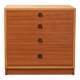 Commode en hêtre danois et teck par Børge Mogensen