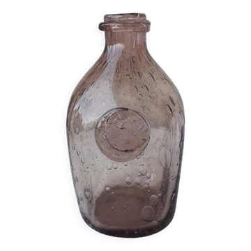 Flacon Biot en verre bullé