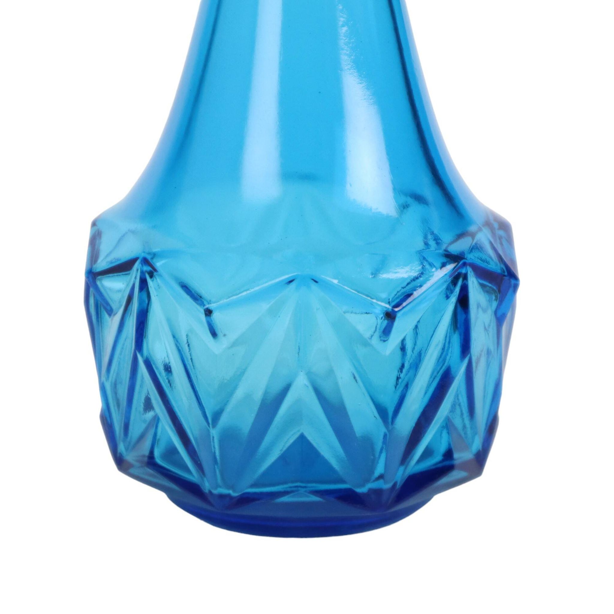 Vintage Cobalt Blue Carafe 0.5L Glass Made in Belgium