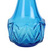 Vintage Cobalt Blue Carafe 0.5L Glass Made in Belgium