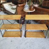 Pair of vintage shelves 1960 ref je