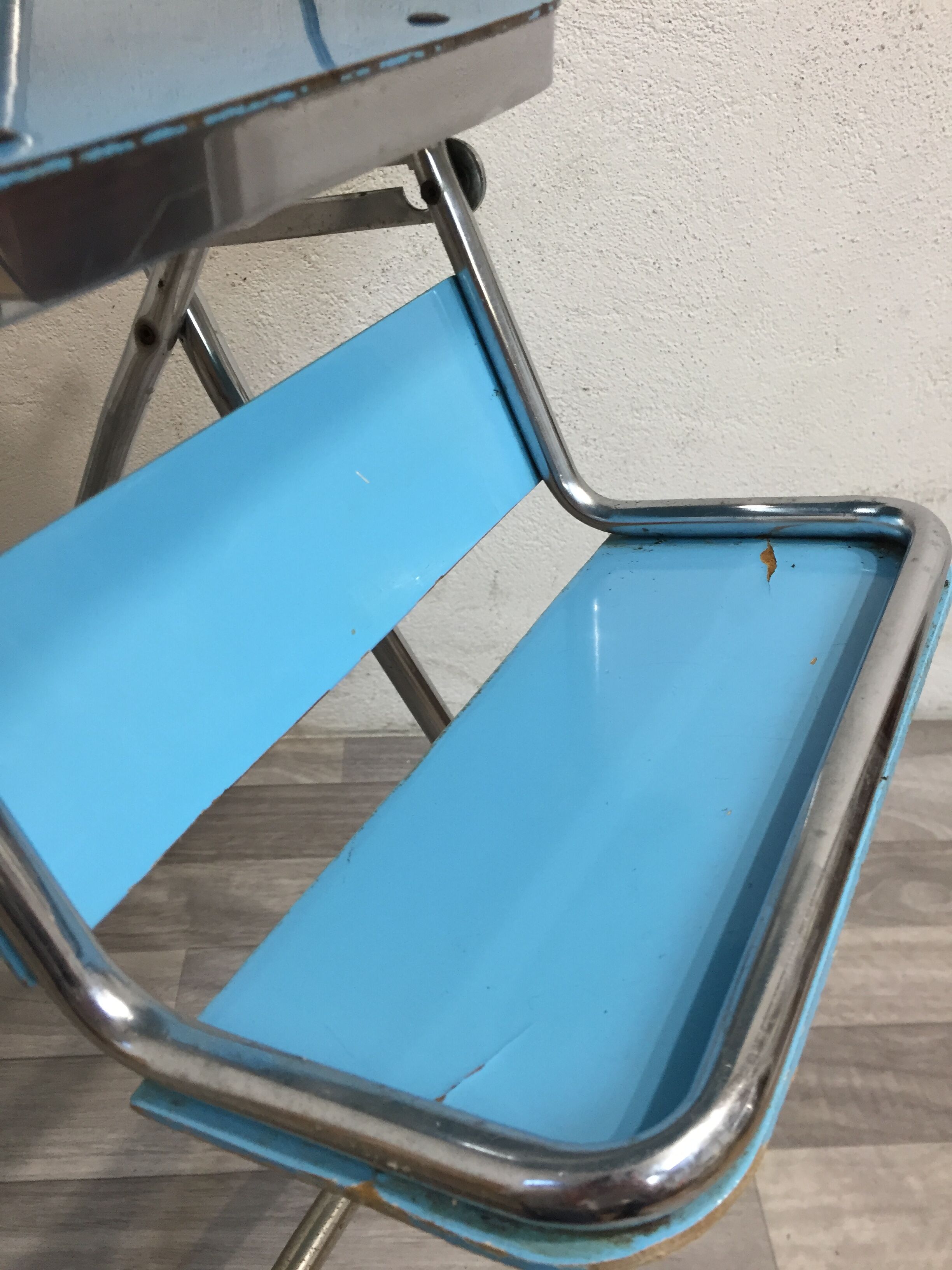 Chair high vintage formica 1960