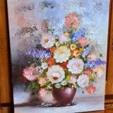 Huile sur toile d'Edmon Sanders