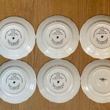 6 talking plates saving Sarreguemines