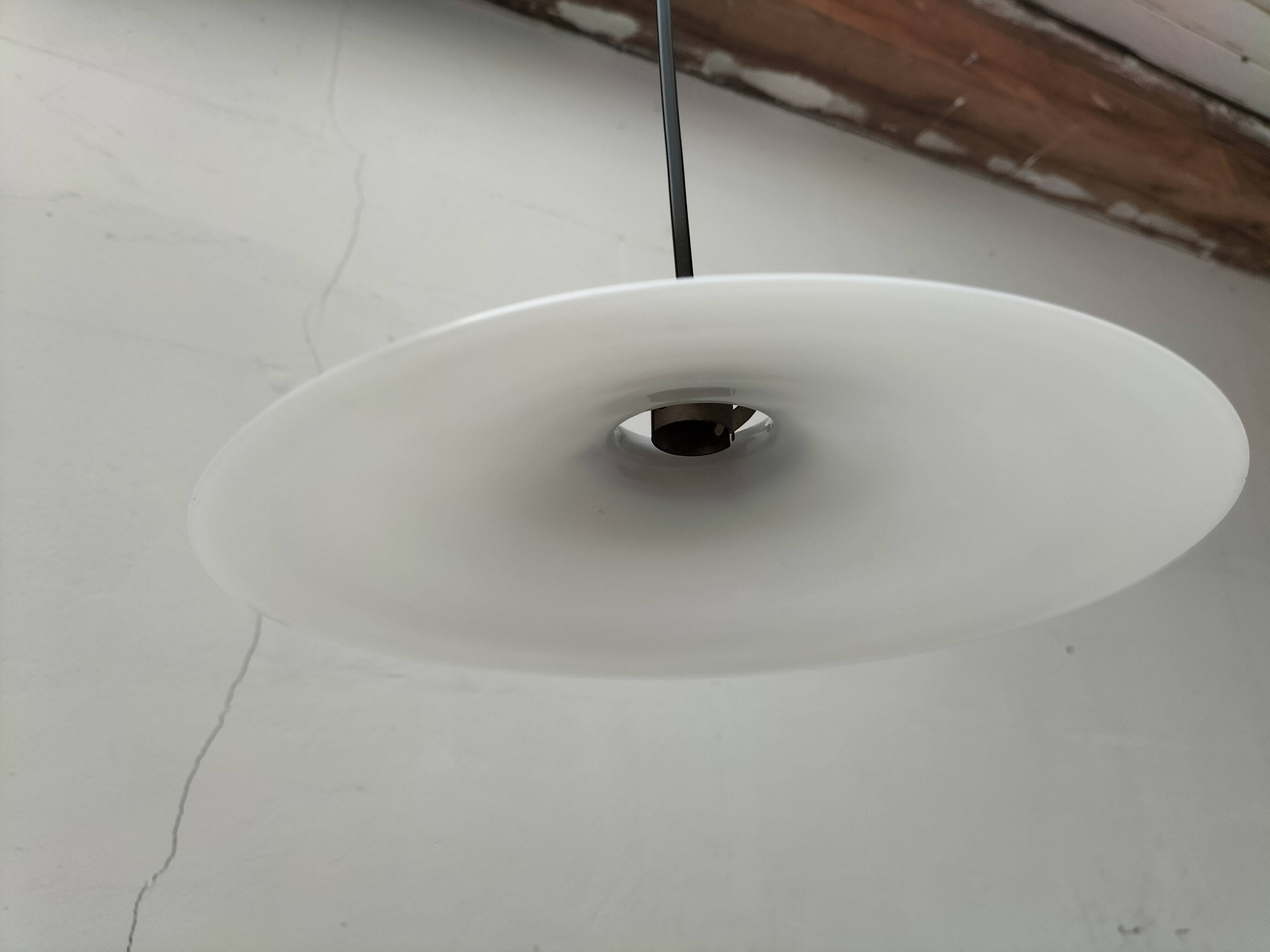 Opaline pendant light