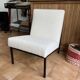 Renovated vintage armchair