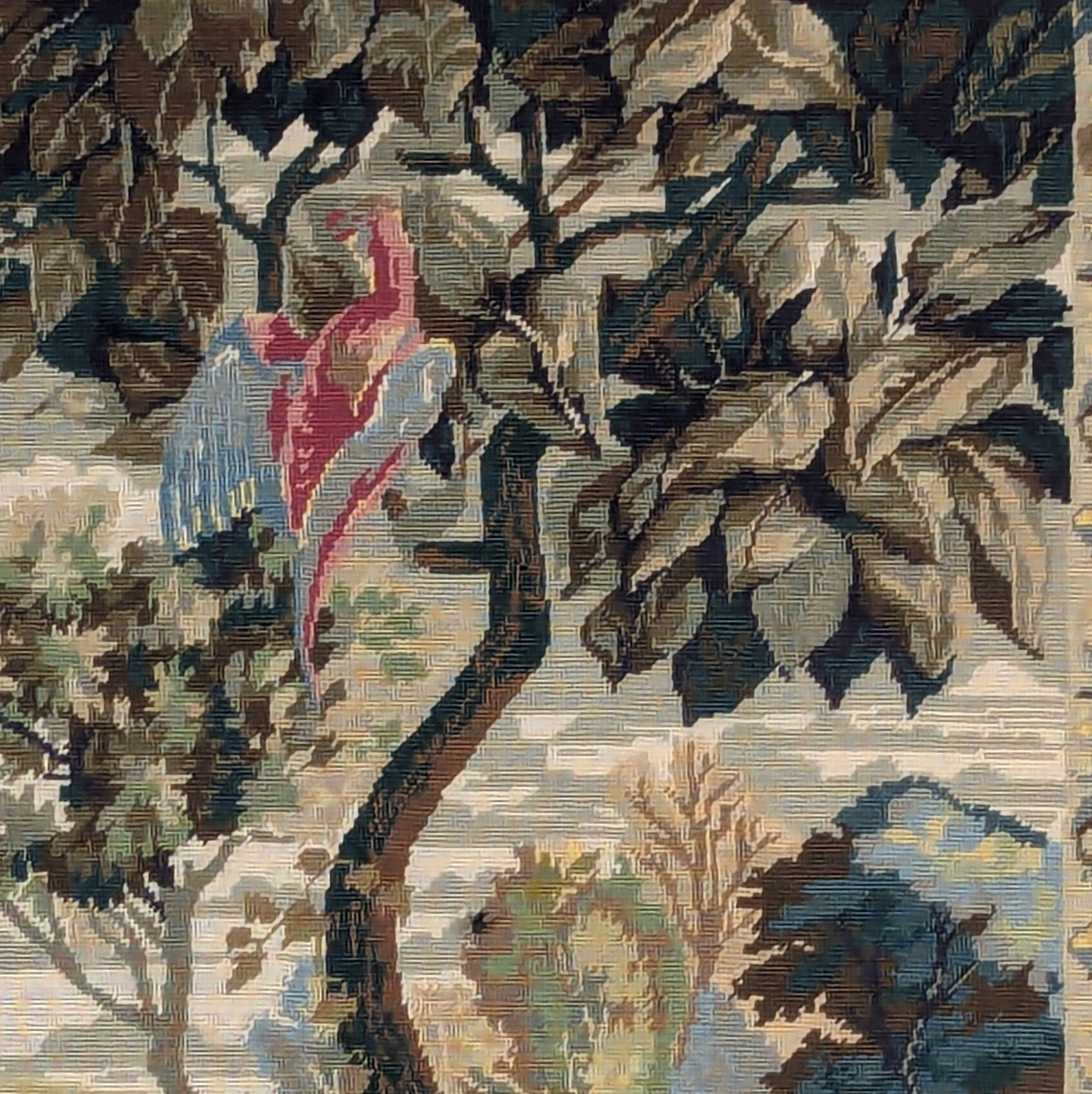 Tapisserie au petit Point Milieu XXème
