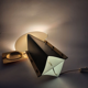 Lampe de table lune Samuel Parker vintage années 80