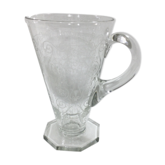 Crystal pitcher