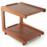 Danish design teak trolley - mid century modern design