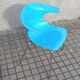 LOOP armchair - Scandinavian DESIGN chair by Claus Breinholt (Danish) Infiniti - blue polypropylene