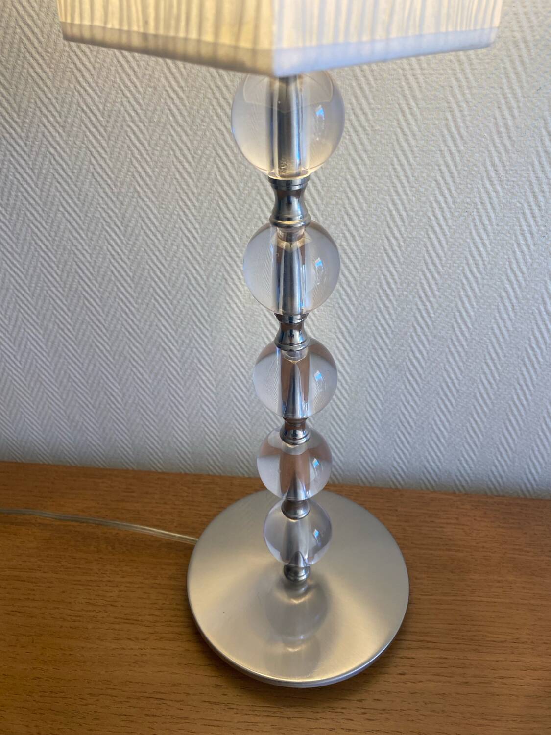 Lampe vintage massive design belge 70s