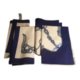 2 table clothes and 2 napkins Hermès House