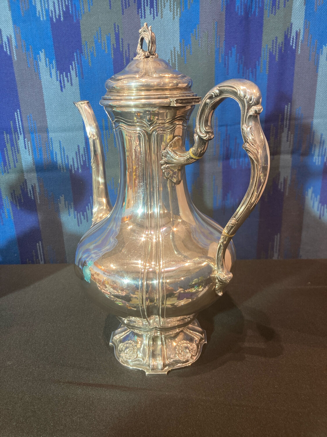 Large Silver Coffee Pot