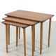 Danish Nesting Tables, Set of 3