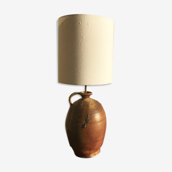 Lampe en grès