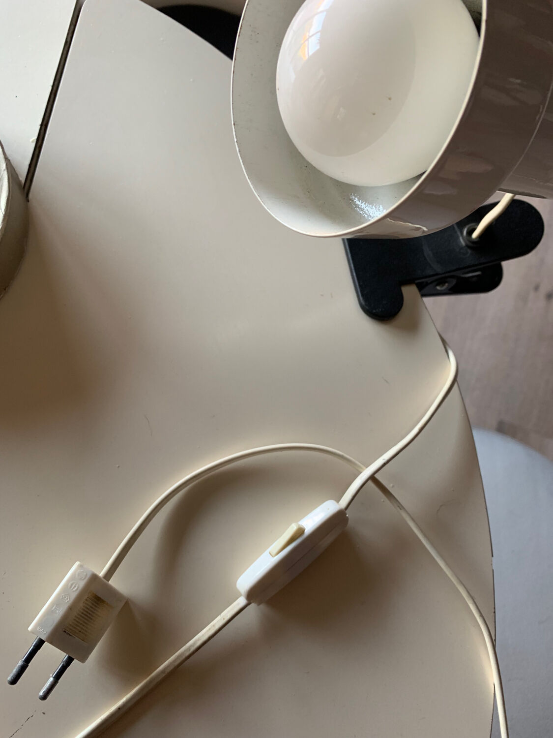 Spot lamp 70 years with clip