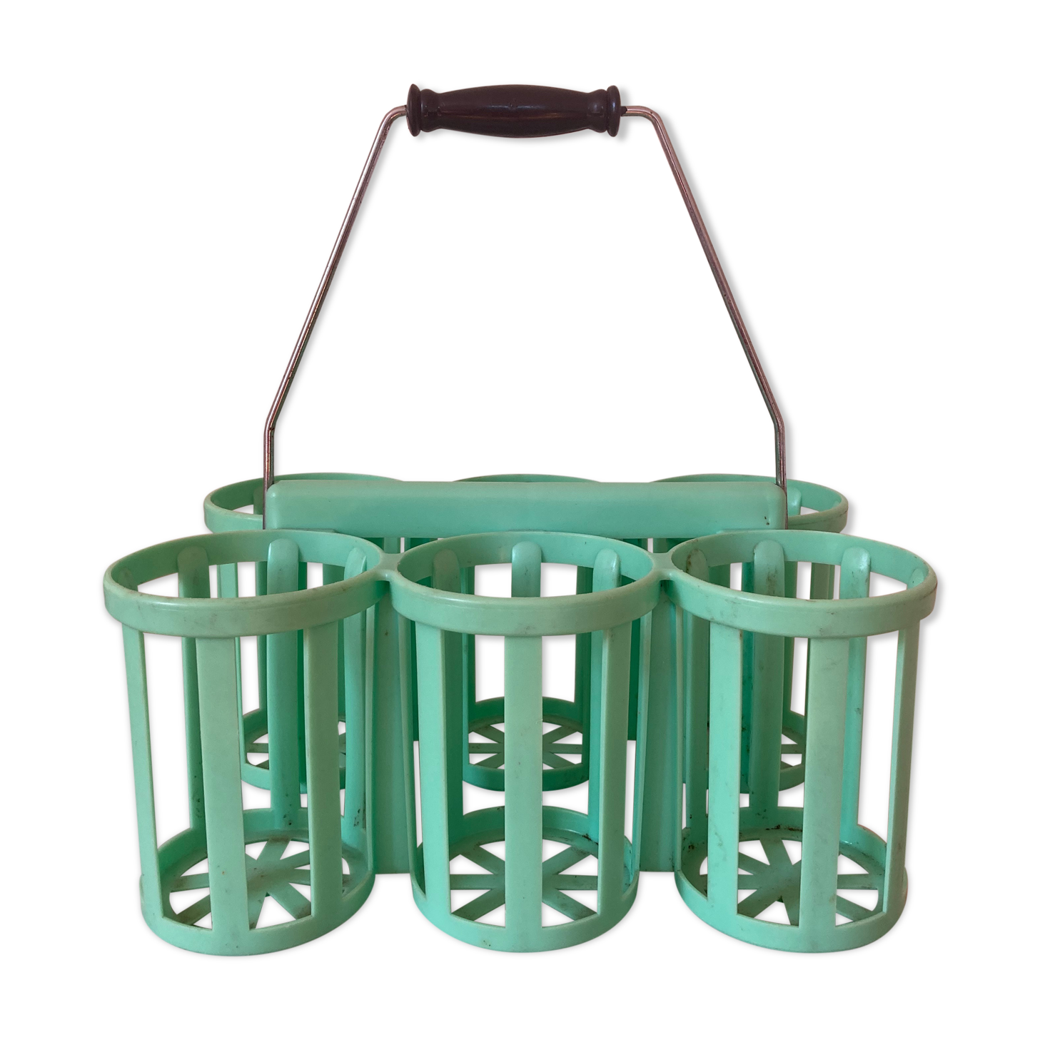 Bottle holder 1960 signed Pola