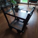 Modernist tea trolley from the 1930s Netherlands