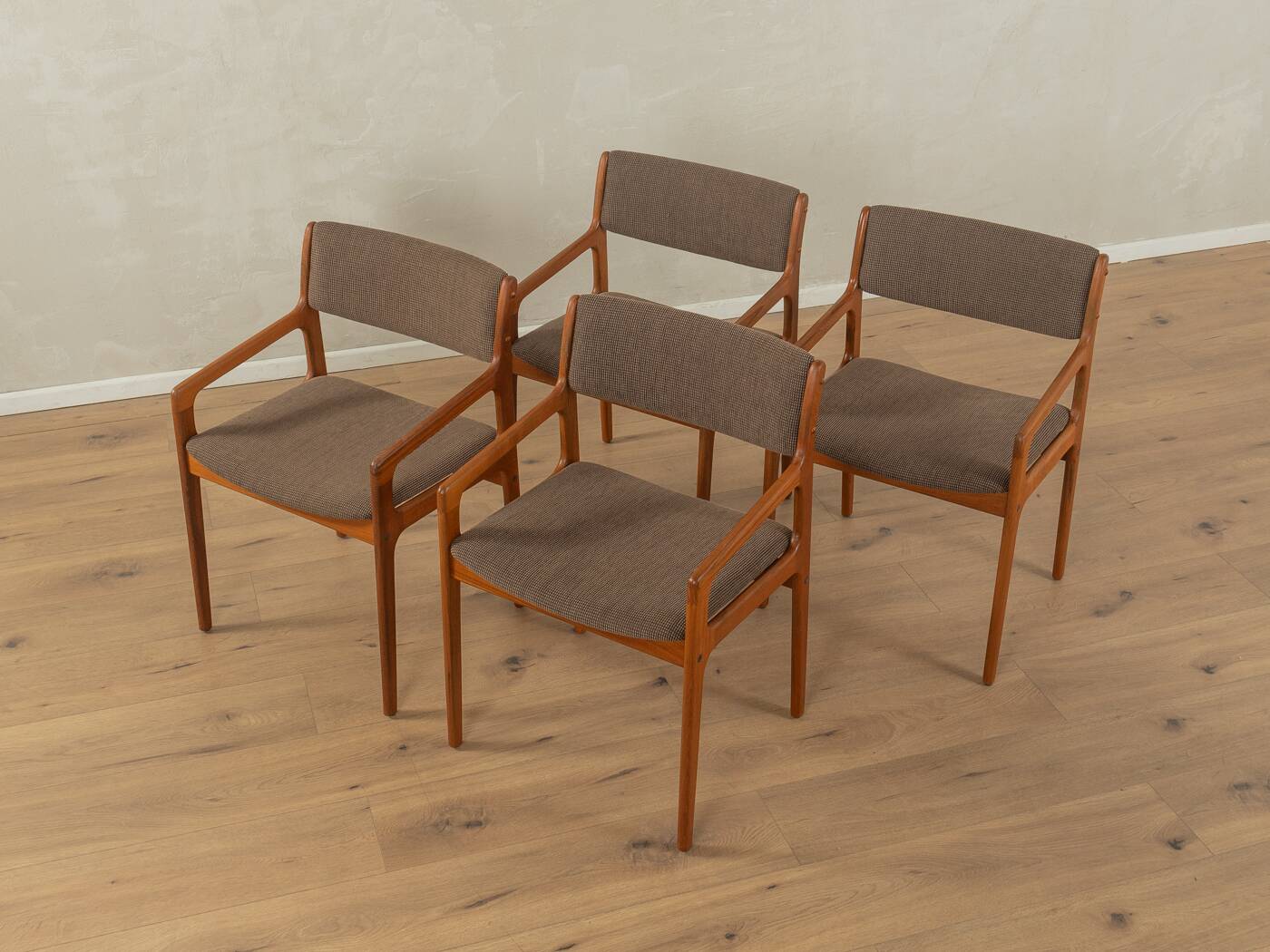 1960s dining chairs by Den Blaa Fabrik