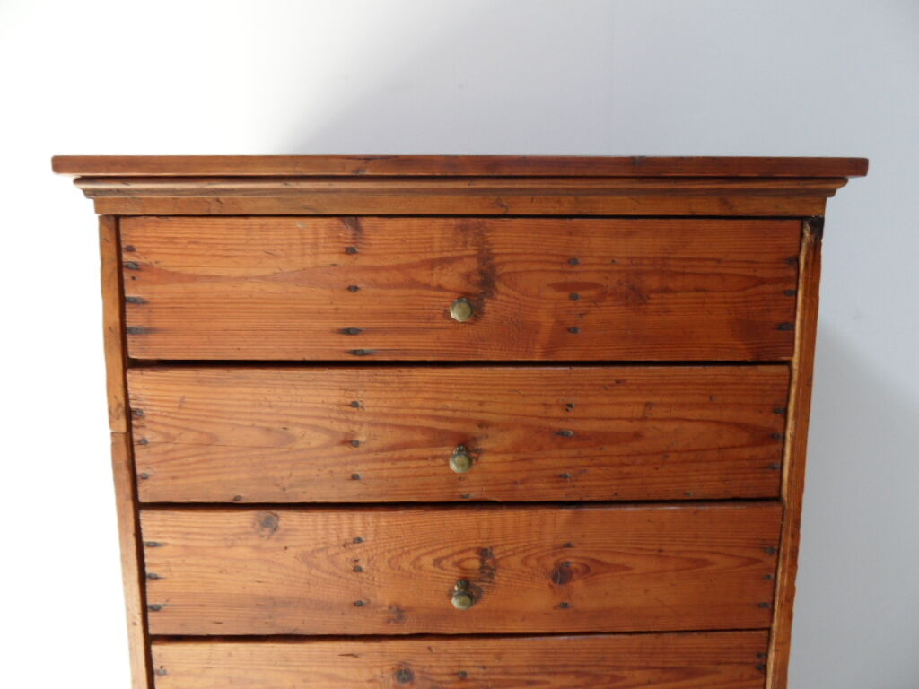 Industrial filing cabinet with drawers