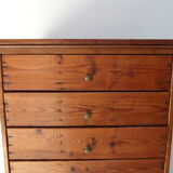 Industrial filing cabinet with drawers