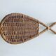 Vintage wall basket in rattan