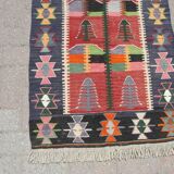 Handmade small kilim rug