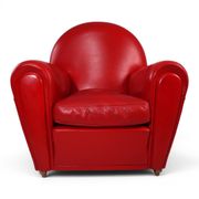 Poltrona Frau Vanity Fair Leather Armchair by Renzo Frau, 1990