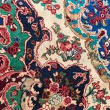 Persian vintage mahal rug handmade 258x373 cm
