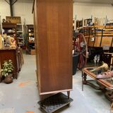 Vintage compass foot cabinet