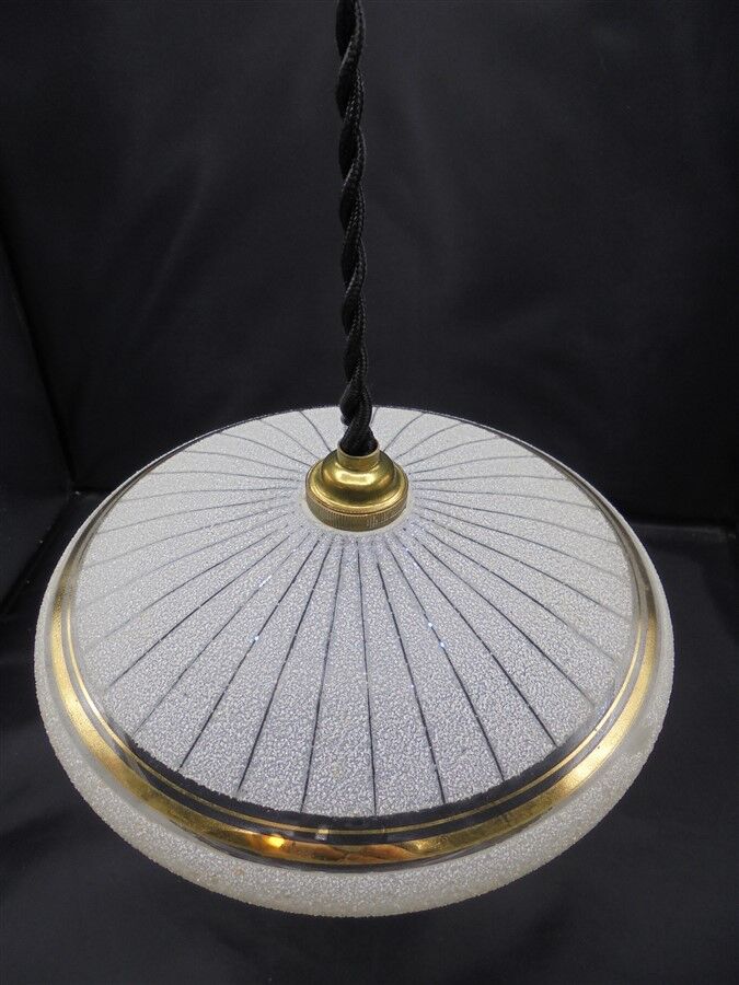 Art deco hanging lamp