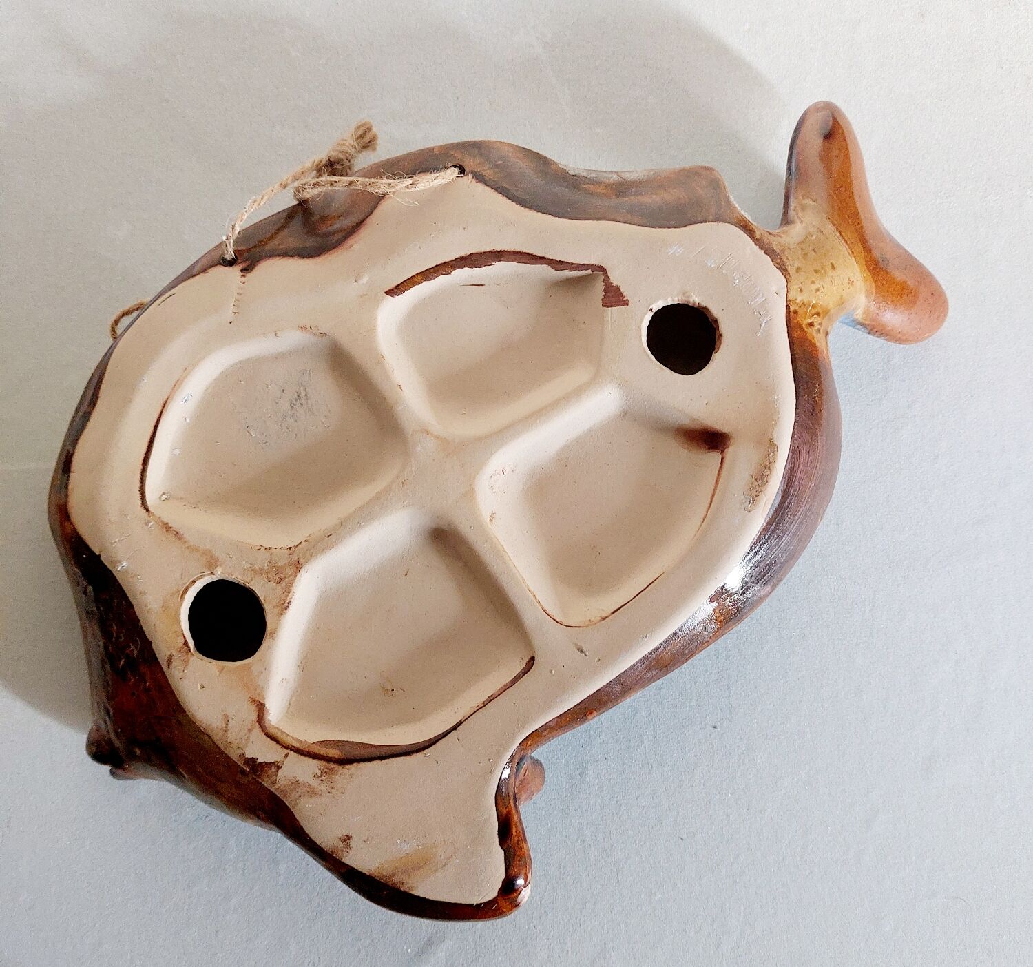 Vintage ceramic fish to hang