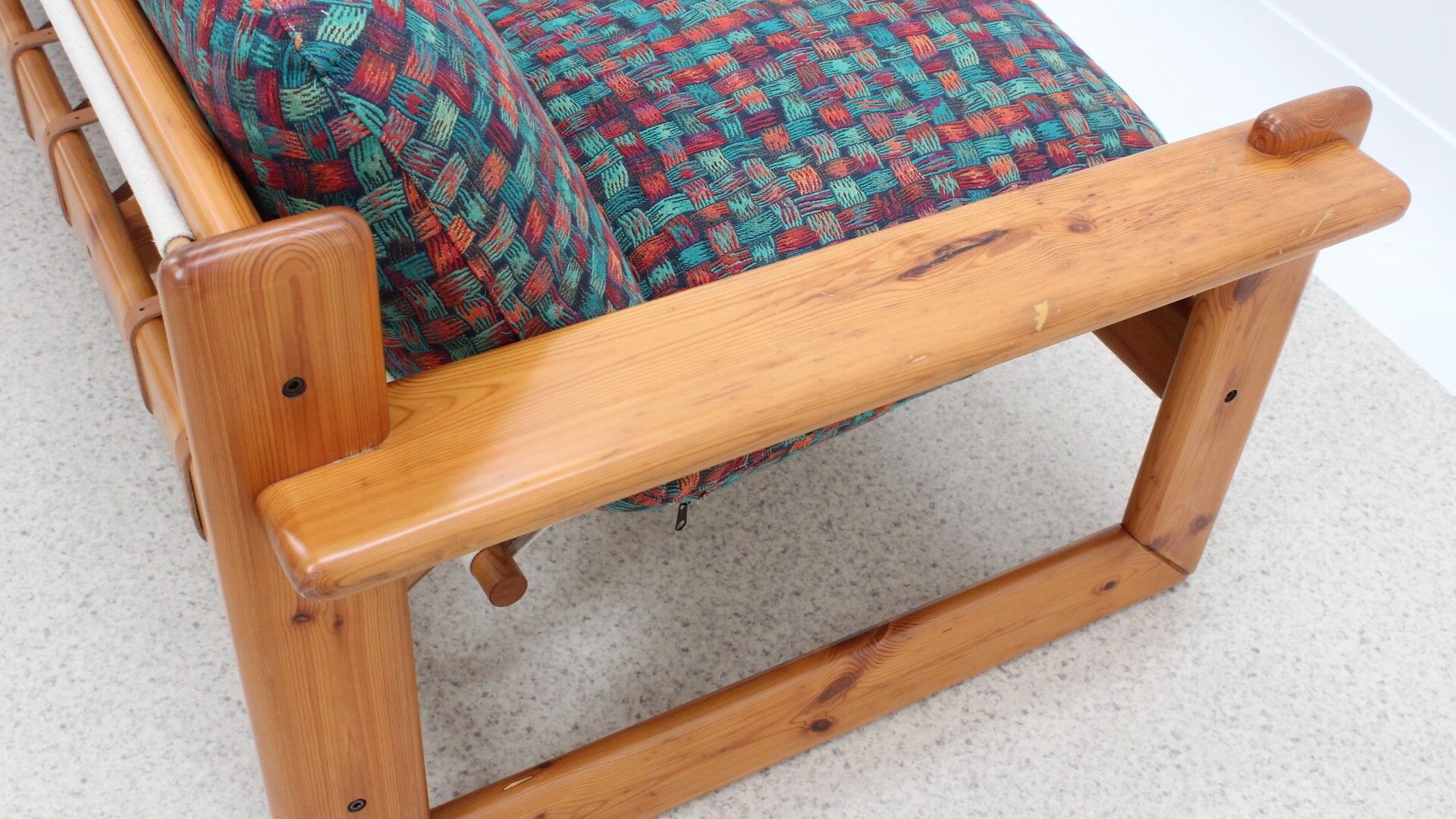 Vintage italian design 3 seater sofa 1970s