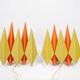 Pair of 2 Danish vintage wall lamps Diamant by Holm Sorensen, 1960