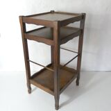 solid wood side table