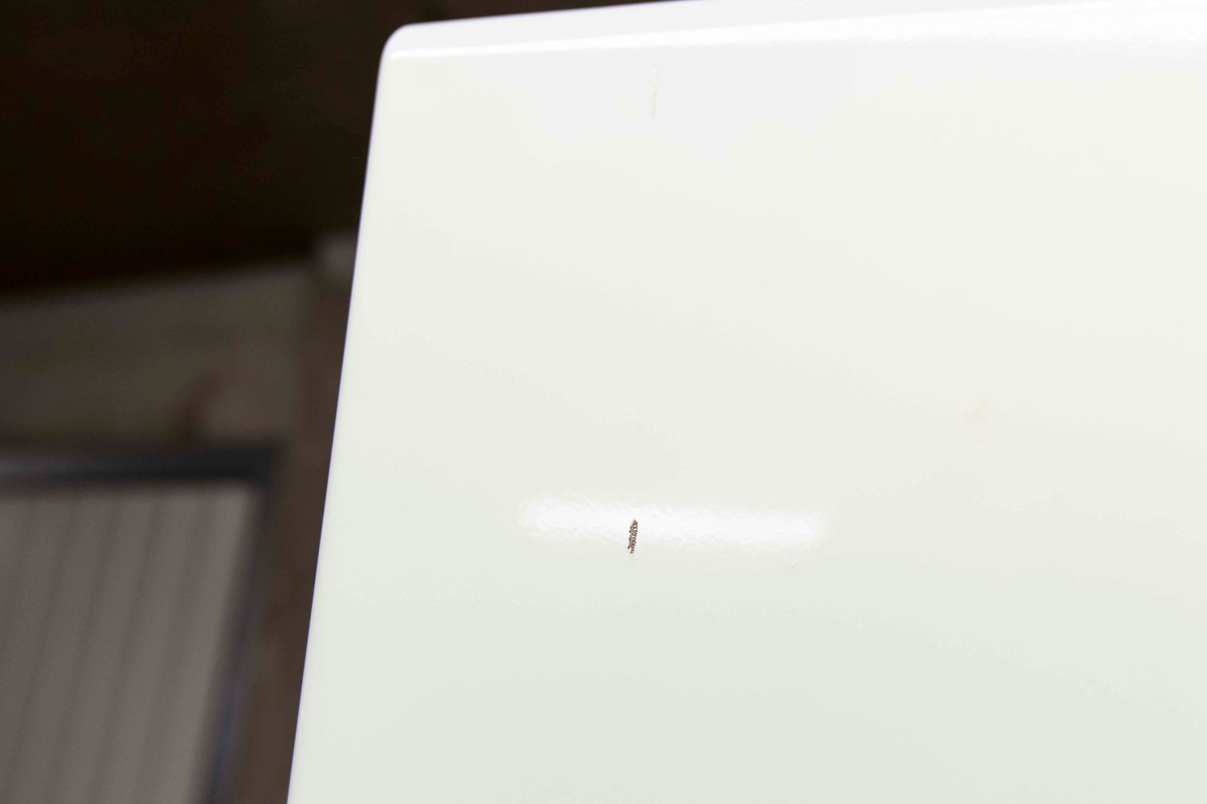 Bathroom cabinet in white metal 1960