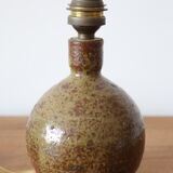 Stoneware ball lamp 60s