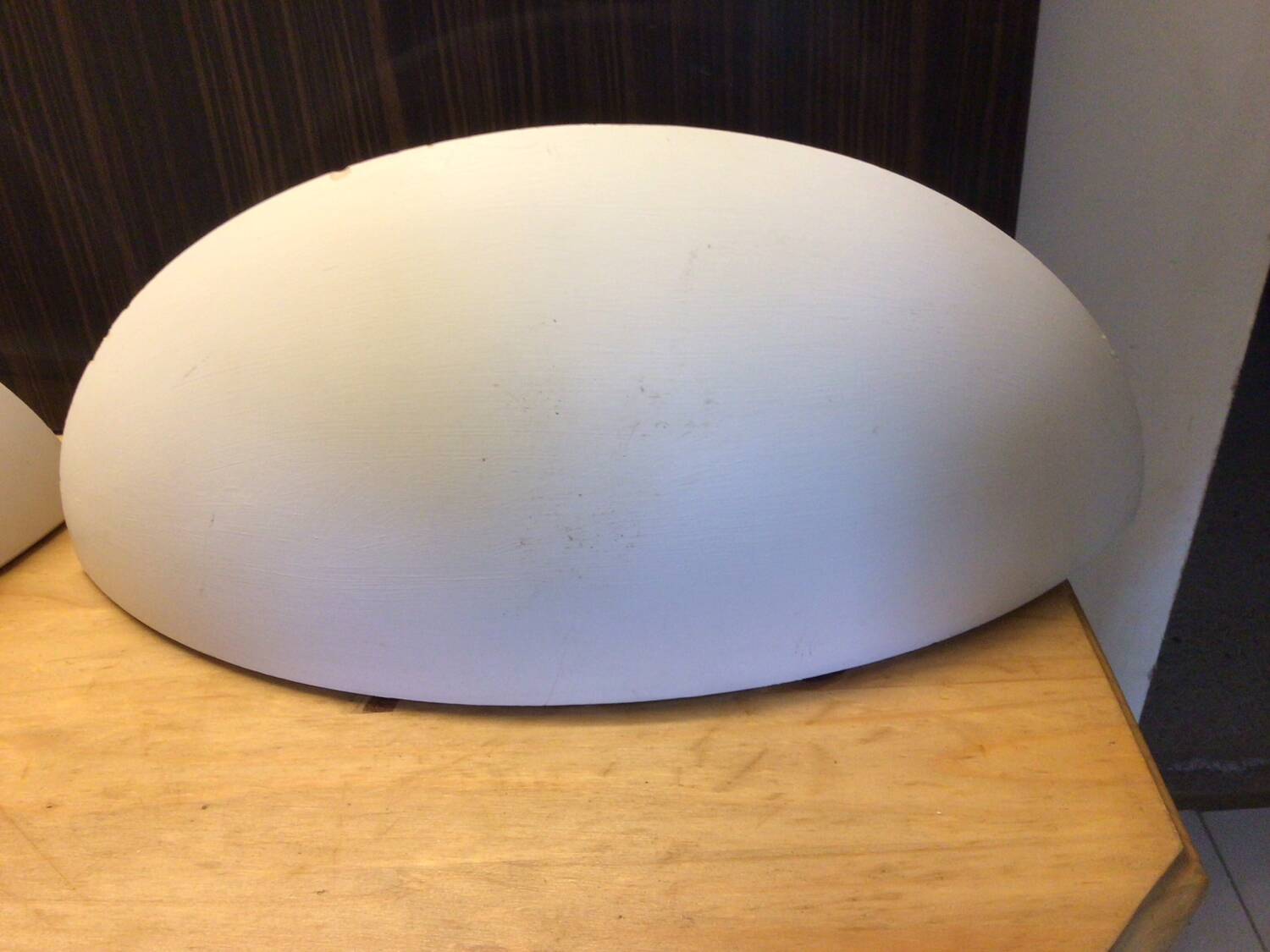 Pair of plaster wall lights