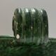 Large vintage Foucard-Jourdan Vallauris green ceramic bowl; 1960s