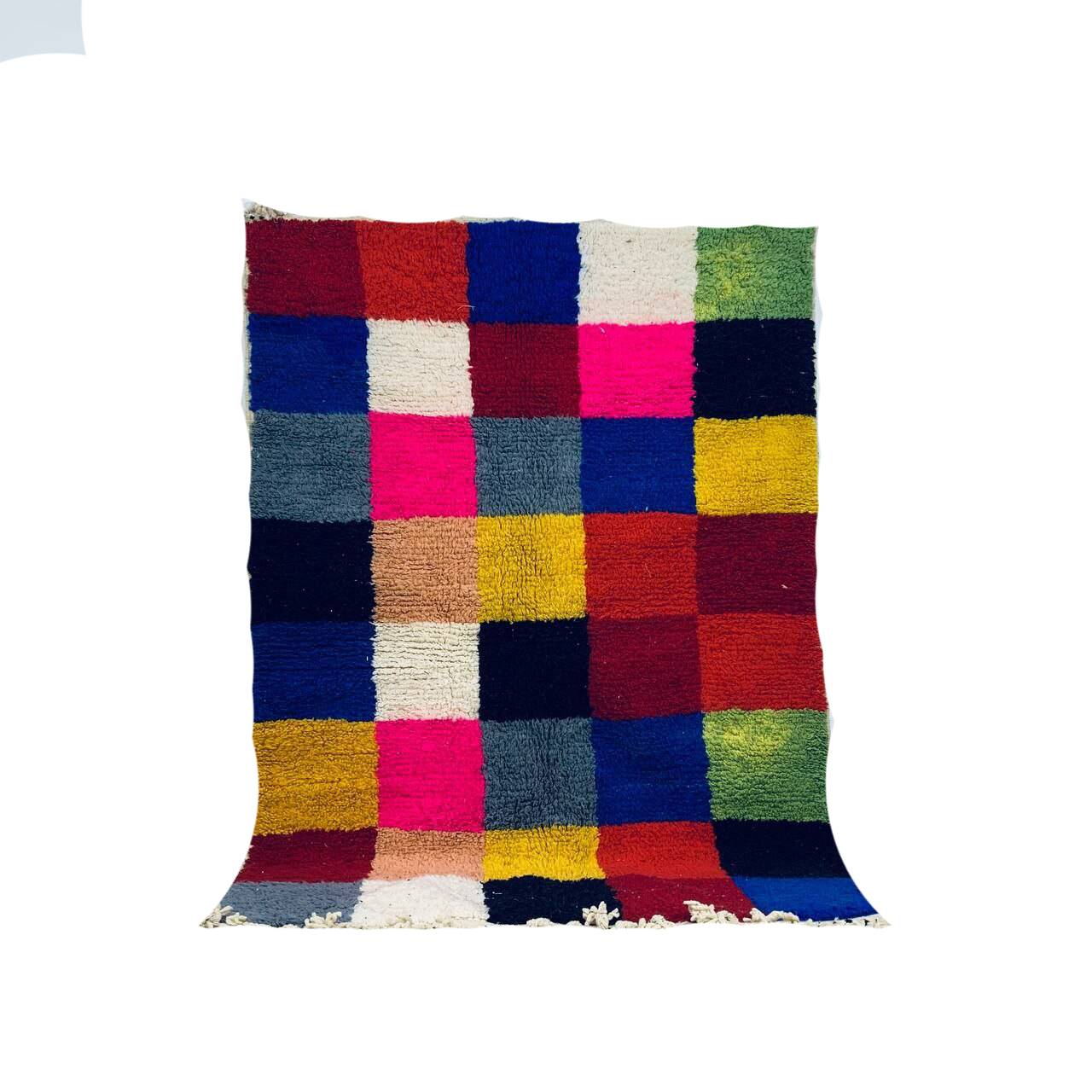 Handcrafted Moroccan Berber Rug 236 X 155